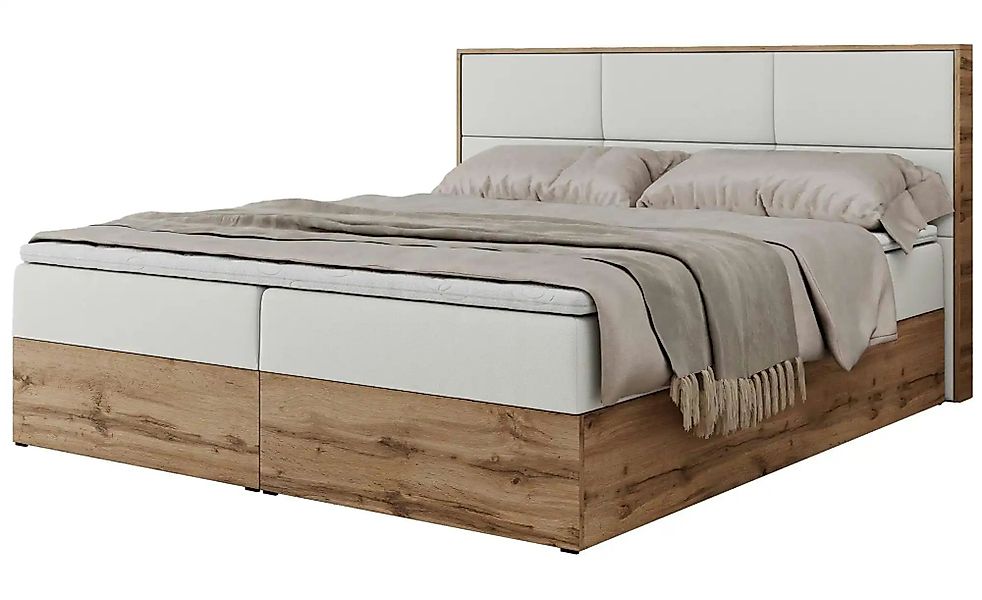 Boxbett mit Bettkasten Albero 2 ¦ weiß ¦ Maße (cm): B: 148 H: 104 Betten > günstig online kaufen