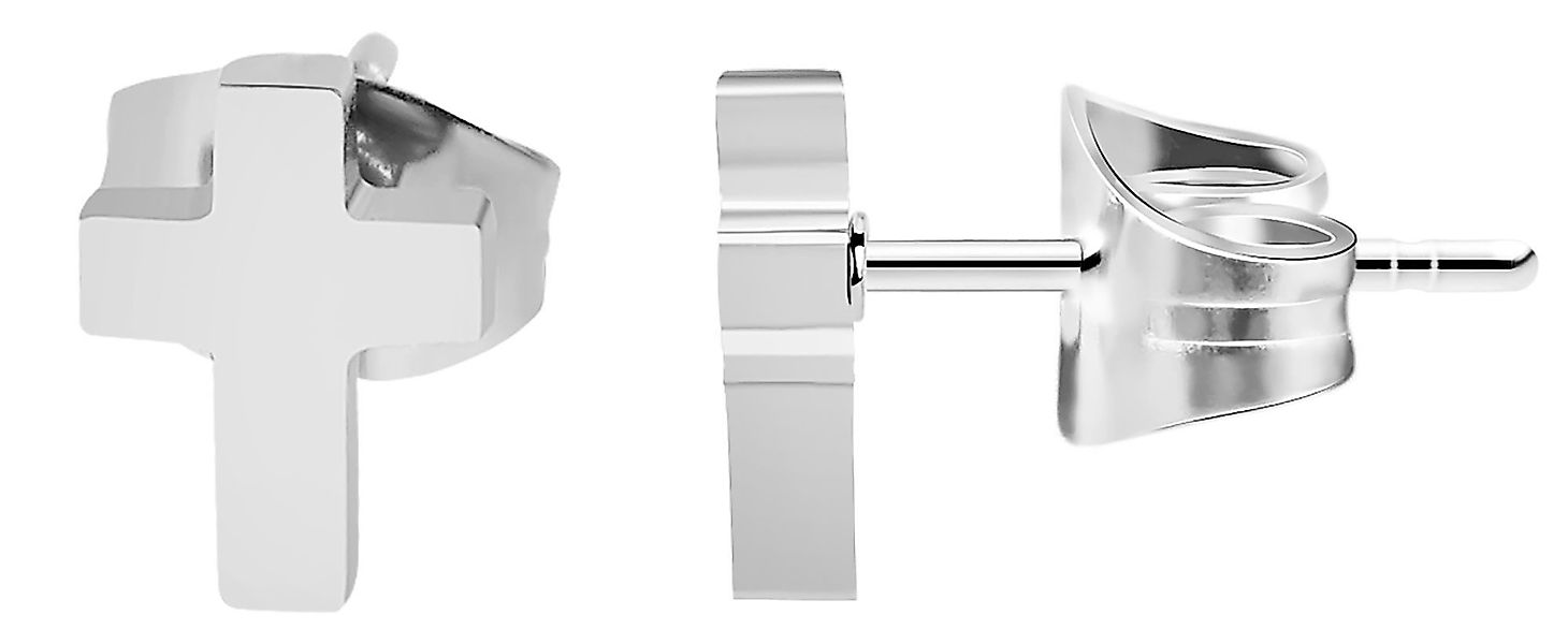 AKZENT Ohrring-Set Adeni Edelstahl Ohrstecker, Kreuz, günstig online kaufen