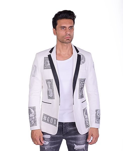 Denim Distriqt Sakko Rockiges Herren Sakkos günstig online kaufen