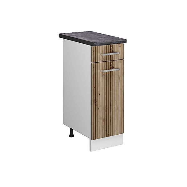 Vicco Unterschrank R-Line, Artisan-Eiche/Weiß, 30 cm, günstig online kaufen
