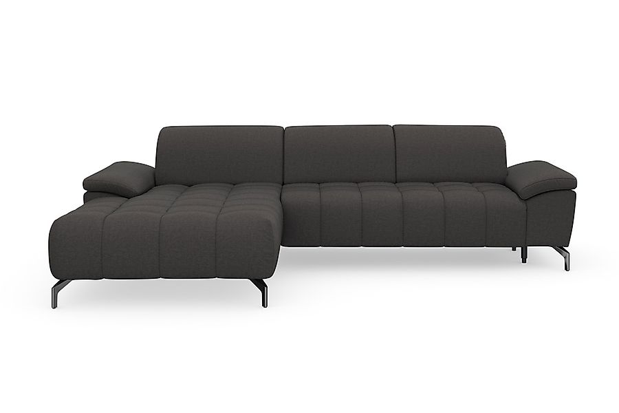 sit&more Ecksofa »Cool L-Form«, wahlweise mit Kopfteilverstellung und Vorzi günstig online kaufen