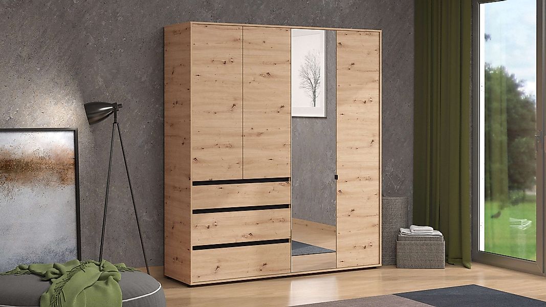 INOSIGN Kleiderschrank "Corbett, grifflose Optik, FSC-zertifziert, Made in günstig online kaufen