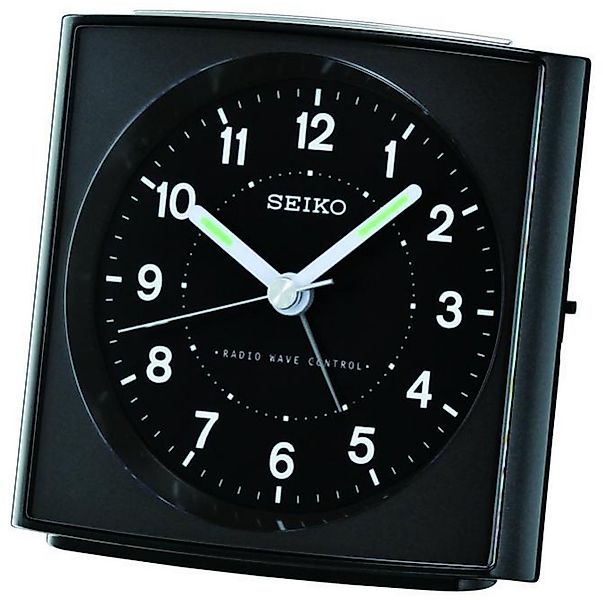 Seiko Funkwecker QHR022K Wecker, Schlafzimmer, Leuchtzeiger, Beleuchtung, S günstig online kaufen