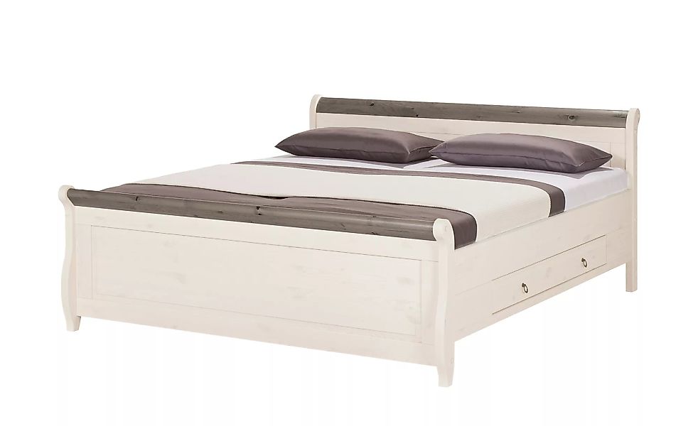 Bettgestell - weiß - 108 cm - 92,5 cm - 222 cm - Betten > Bettgestelle - Mö günstig online kaufen