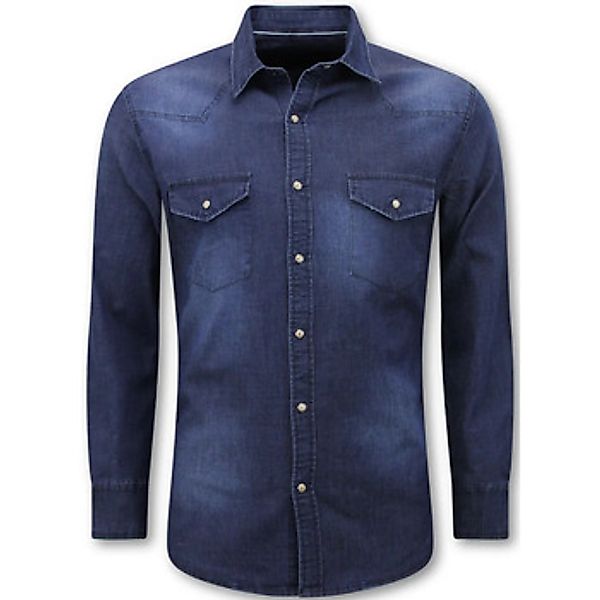 Lf  Hemdbluse Jeanshemd Jeanshemd günstig online kaufen