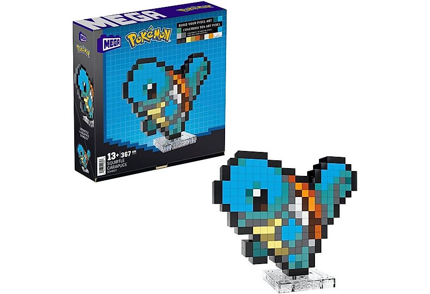 MEGA BLOKS Mattel MEGA Pokémon Schiggy Bauspielzeug-Set für Spielbausteine günstig online kaufen