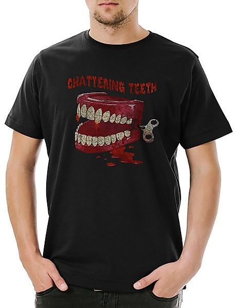 Urban Backwoods Print-Shirt Urban Backwoods Chattering Teeth Herren T-Shirt günstig online kaufen