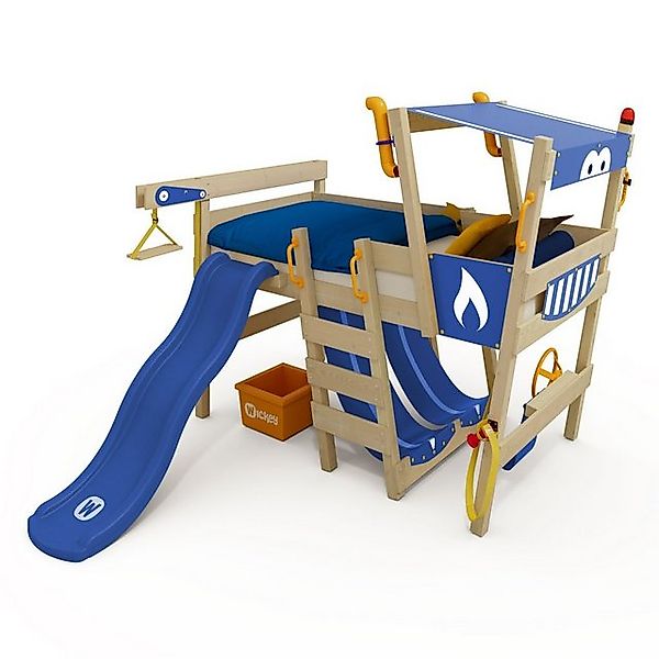 Wickey Kinderbett Crazy Smoky - Spielbett mit Rutsche 90 x 200 cm, Etagenbe günstig online kaufen