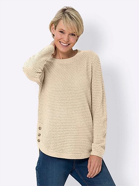 Sieh an! Strickpullover Langarm-Pullover . günstig online kaufen