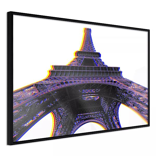 Poster - Symbol Of Paris (purple) günstig online kaufen