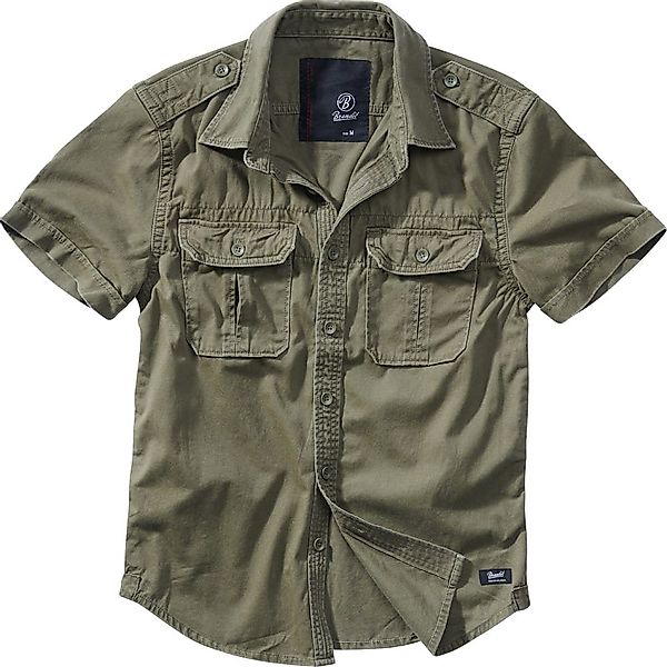 Brandit Outdoorhemd Brandit Vintage Hemd Kurzarm günstig online kaufen