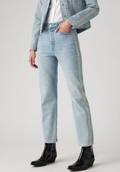 Levis 7/8-Jeans "501 CROP" mit Glitzerdetails an Seitennähten günstig online kaufen