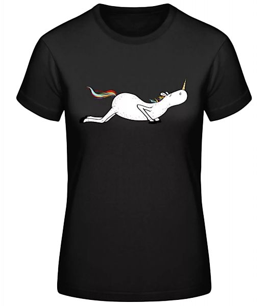 Yoga Einhorn Der Fisch · Frauen Basic T-Shirt günstig online kaufen
