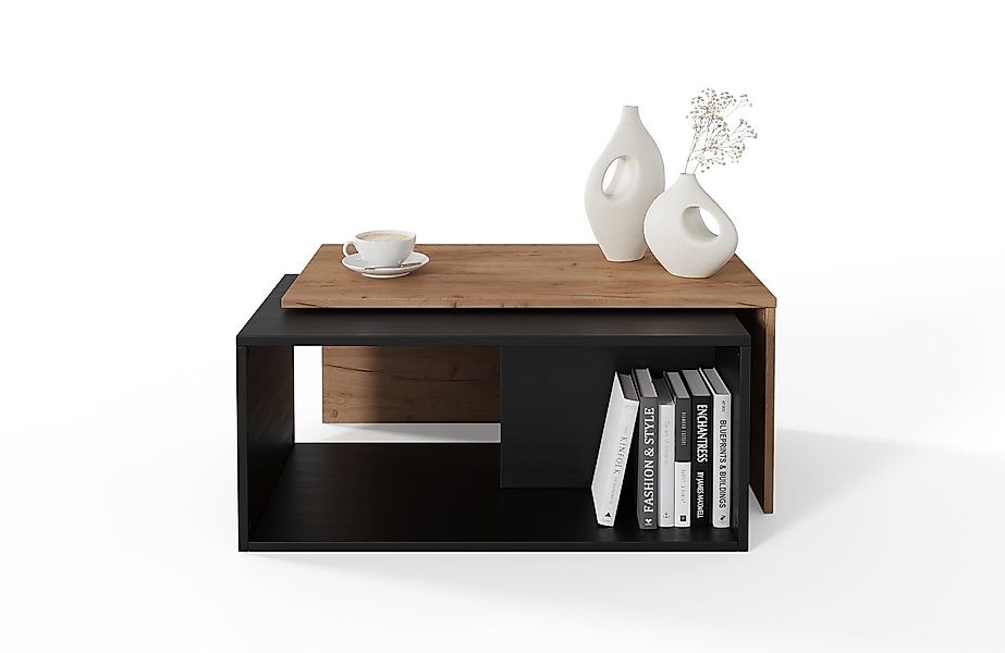Platan Room Couchtisch Wohnzimmertisch 90x48x40 cm günstig online kaufen