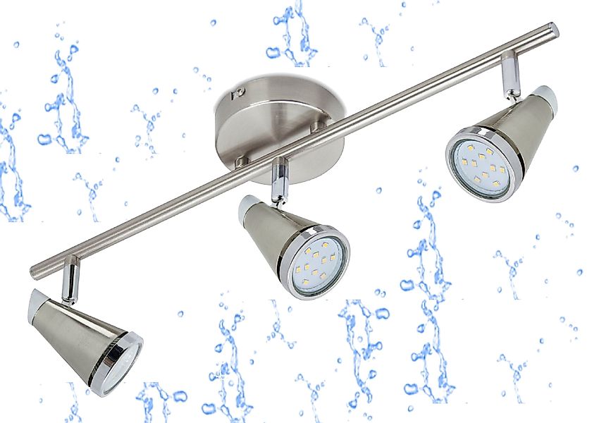 TRANGO LED Deckenleuchte, 3-flammig 1009-32 LED günstig online kaufen
