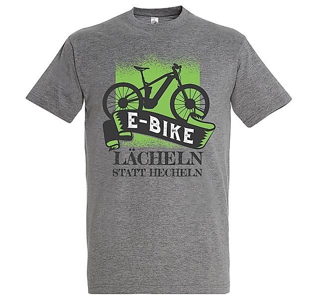 Youth Designz T-Shirt E-Bike Lächeln Statt günstig online kaufen