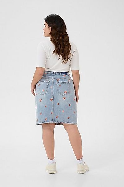 KAFFE Curve Jeansrock Denimrock KCbetty Große Größen günstig online kaufen