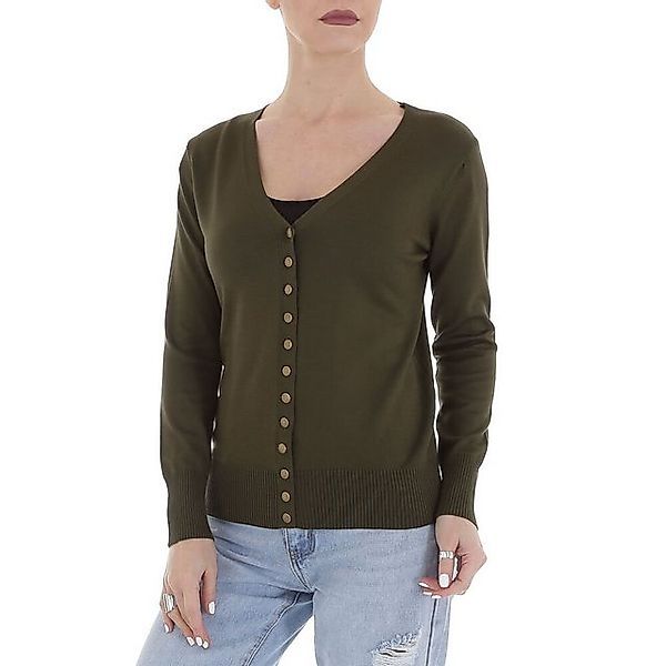 Ital-Design Strickjacke Damen Freizeit Stretch Strickjacke günstig online kaufen