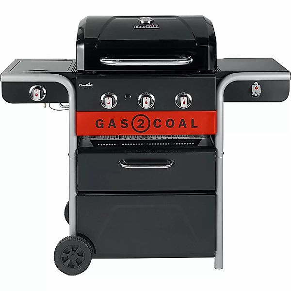 Char-Broil® Kohle- und Gasgrill Hybridgrill Gas2Coal 2.0 330 mit 3 Brennern günstig online kaufen