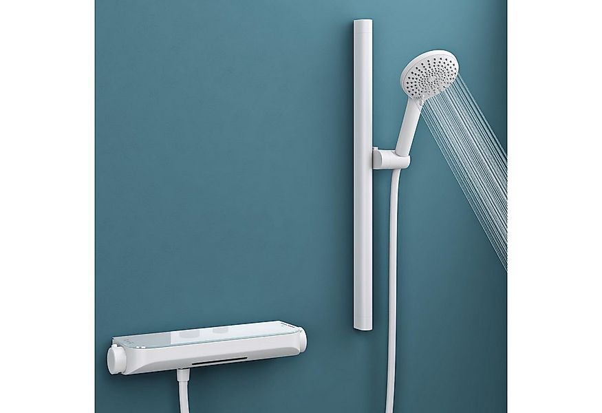 Mai & Mai Duscharmatur Duschsystem mit Thermostat Komplettset 3 Strahlarten günstig online kaufen