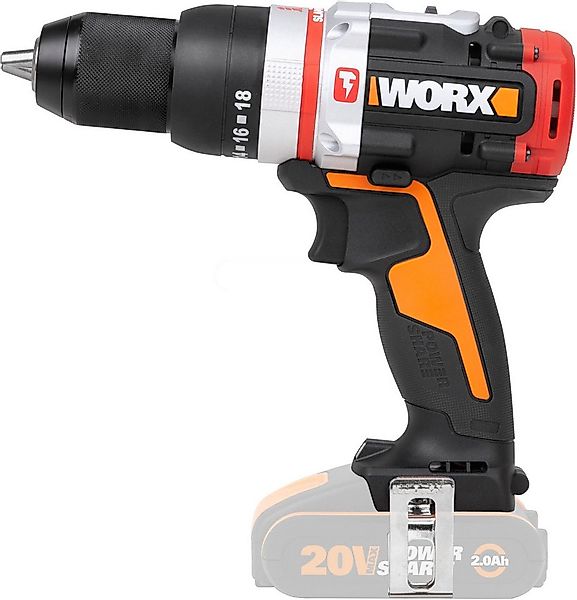 Worx Akku-Schlagbohrmaschine WX354.9, max. 2000 U/min, bürstenloser Motor, günstig online kaufen