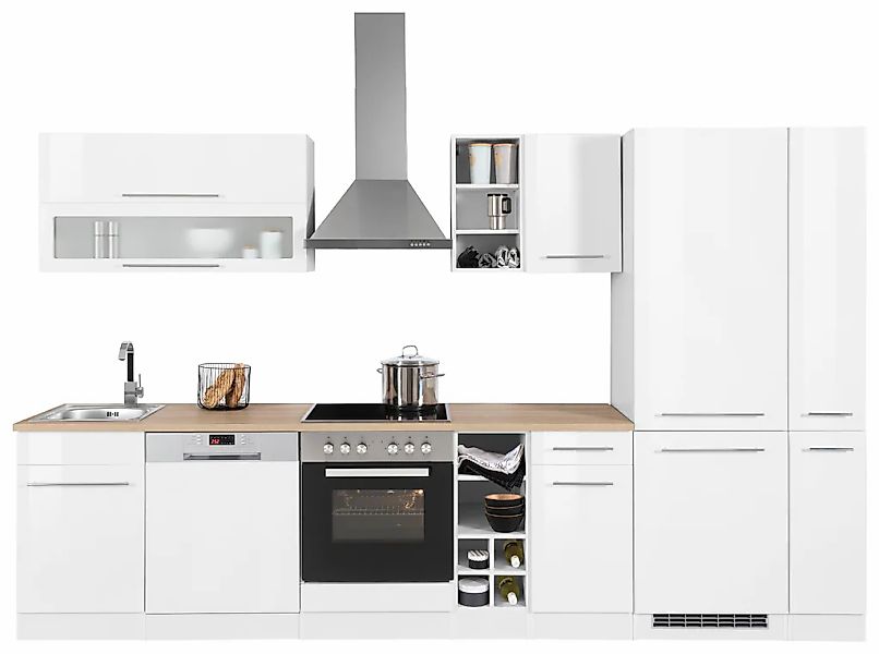 KOCHSTATION Küchenzeile "KS-Eton", ohne E-Geräte, Breite 330 cm günstig online kaufen