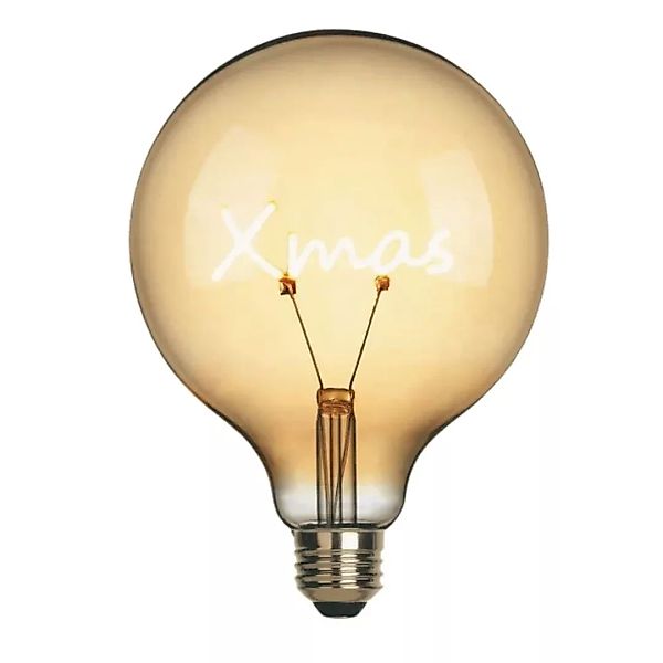 LED Leuchtmittel Xmas E27 Globe - G125 in Transparent 1,5W 70lm günstig online kaufen