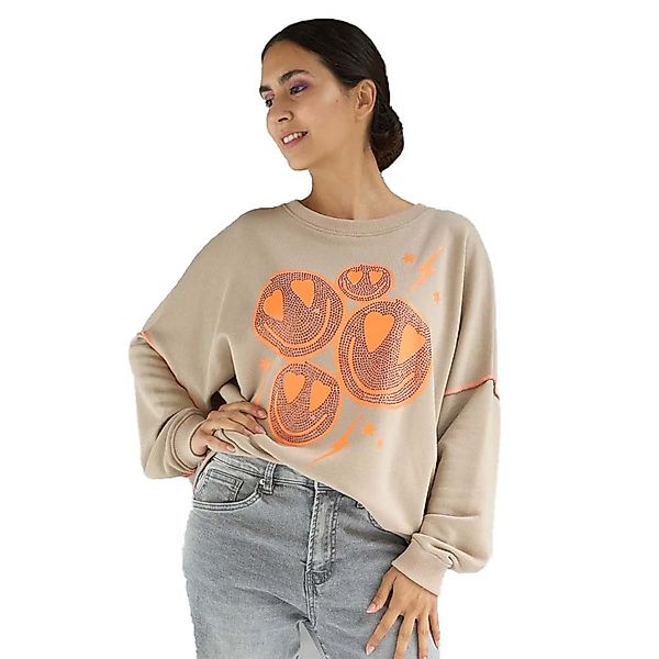 Miss Goodlife Sweatshirt Roundneck Flashy Heartface günstig online kaufen