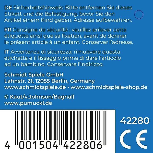 Schmidt Spiele Plüschfigur Plüsch Stofftier Pumuckl 17 cm 42280 günstig online kaufen