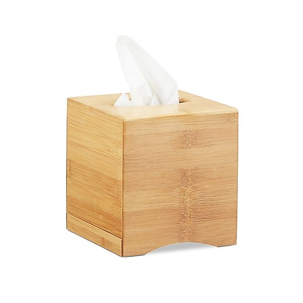 relaxdays Kosmetikbox Kosmetiktücherbox quadratisch günstig online kaufen
