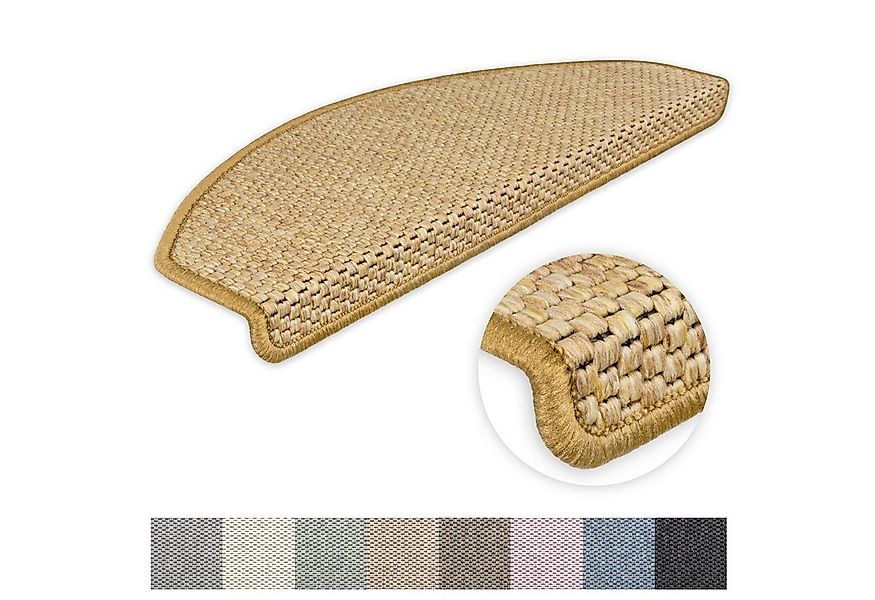 Metzker® Stufenmatte Stufenmatten Göteborg Halbrund Mais 20 Stück, halbrund günstig online kaufen