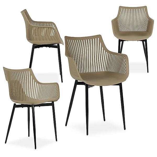 IDIMEX Gartenstuhl VIOLETTA (4 St), Moderne günstig online kaufen