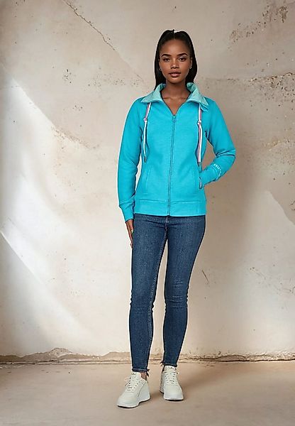 salzhaut Sweatjacke TAASEN Damen Gerade weiche, bequeme Sweatjacke, Hoodiej günstig online kaufen