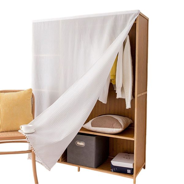 Refttenw Duschvorhang SchrBnk Kleiderschrank Sichtschutz Staubvorhang günstig online kaufen