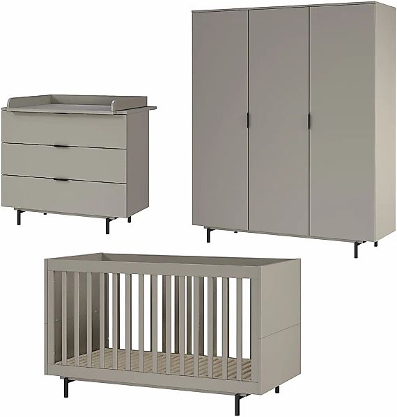 GERMANIA Babymöbel-Set "Tomino" Set, 4 Stk. tlg. modernes Design, mitwachse günstig online kaufen
