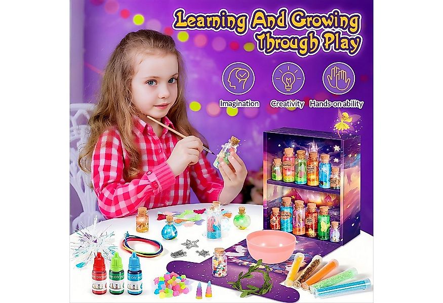 POPOLIC Kreativset Zaubertrank Set Bastelset Kinder ab 6-11 Jahre Kreative günstig online kaufen