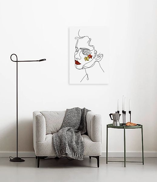 Komar Leinwandbild "Frühlingsgefühle - Größe 40 x 60 cm" Natur 1 Stk. tlg. günstig online kaufen
