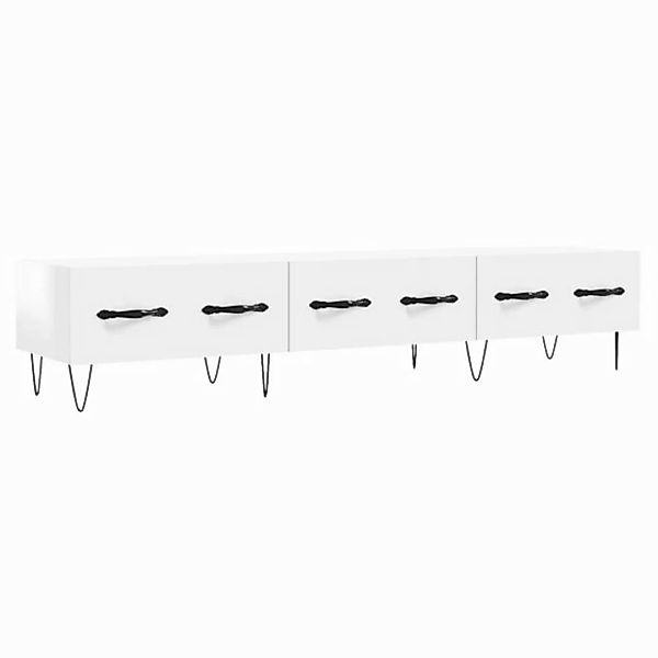 vidaXL TV-Schrank TV-Board Hochglanz-Weiß 150x36x30 cm Holzwerkstoff günstig online kaufen