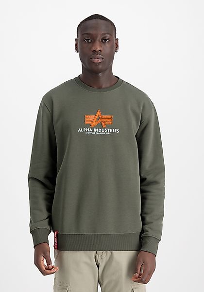 Alpha Industries Sweater "Basic Sweatshirt Rubber ML" günstig online kaufen