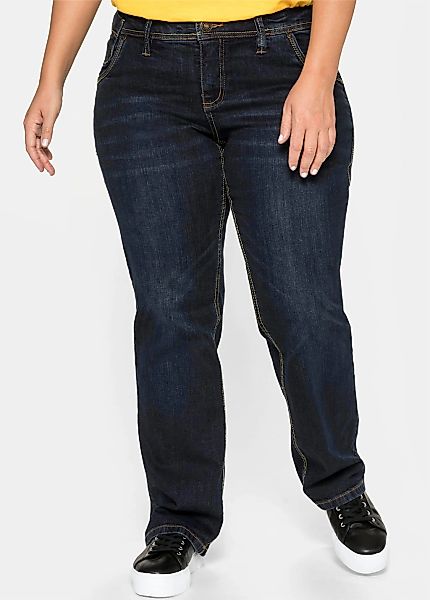 Sheego Stretch-Jeans 1 Stk. tlg. günstig online kaufen
