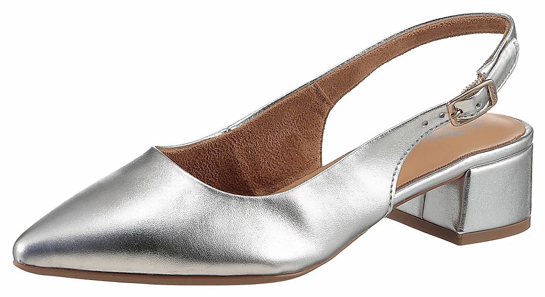 Tamaris Slingpumps, Blockabsatz, Abendschuh, Businessschuh mit günstig online kaufen
