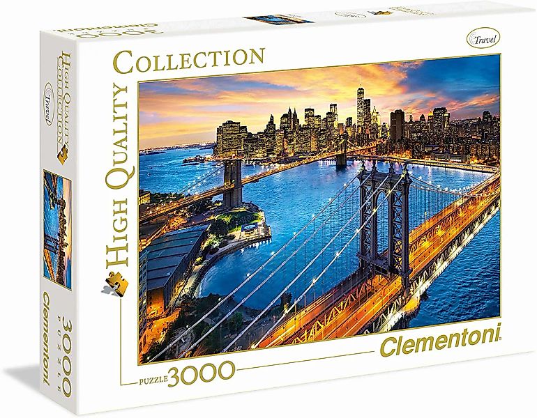 High Quality Collection - 3000 Teile Puzzle - New York günstig online kaufen