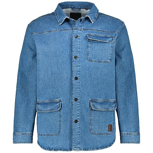 North Hemdjacke Farbe blau Größe: 6XL günstig online kaufen