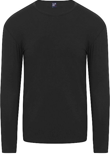 Alan Red Olbia Longsleeve T-shirt Schwarz - Größe S günstig online kaufen