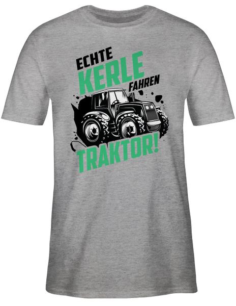Shirtracer T-Shirt Echte Kerle fahren Traktor günstig online kaufen