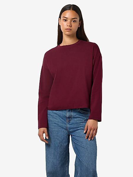 Noisy may Langarmshirt NMMOCCA L/S REGULAR FIT TOP JRS FWD NOOS günstig online kaufen
