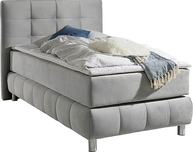 andas Boxspringbett "Salo", incl. Topper, 6 Breiten, 2 Härtegrade, TFK auch günstig online kaufen