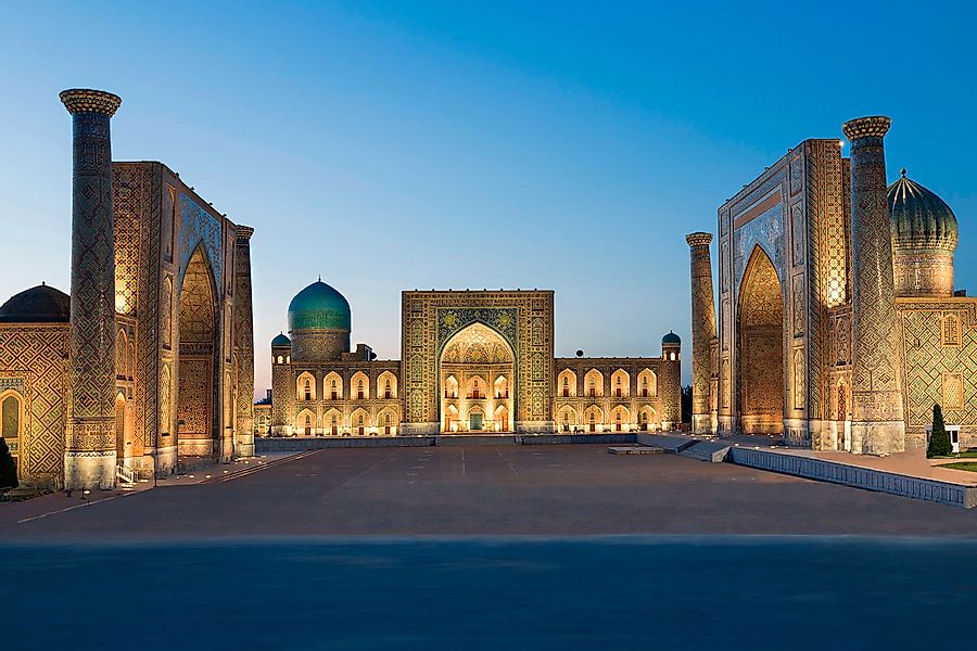 queence Acrylglasbild »Palast« Elemente der Architektur   Gebäude   Religio günstig online kaufen