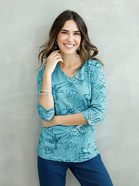 Sieh an! T-Shirt Shirt 3/4-Arm günstig online kaufen