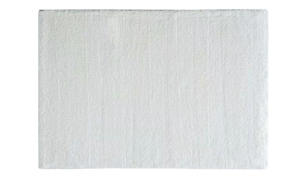 Hochflorteppich - weiß - Synthethische Fasern - 80 cm - Teppiche > Wohntepp günstig online kaufen